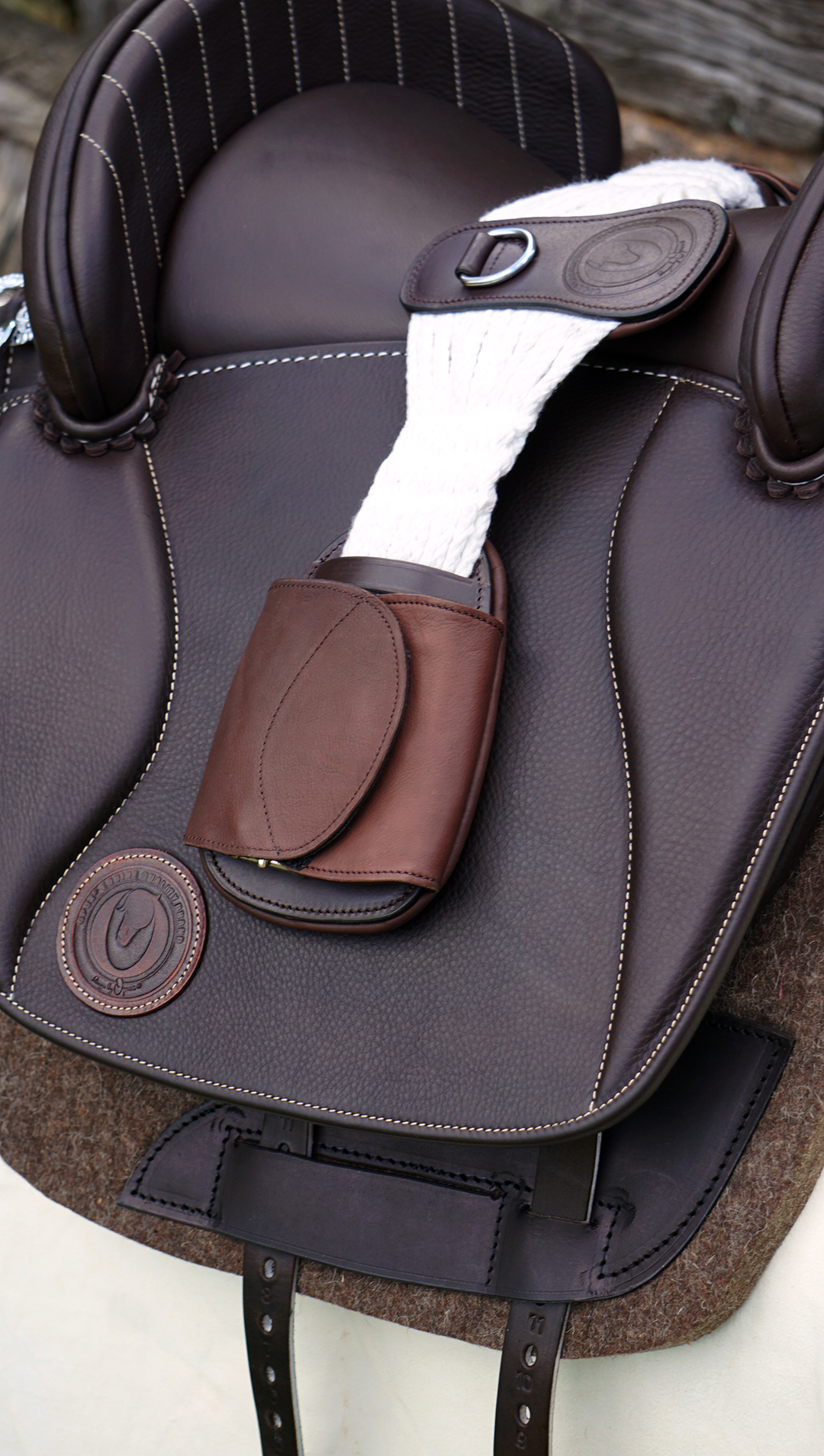 Opux© string girth, Dressage (cotton) - 3