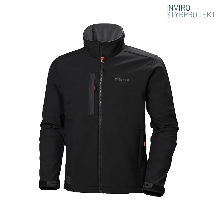 Inviro Kensington Sofhtshell jacka - Svart