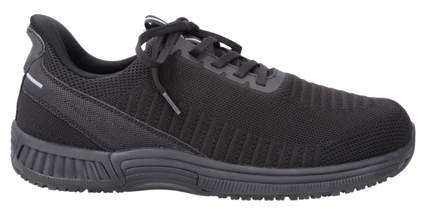 OrthoFeet Yari Black/Black Wide – Hands-Free komfort med extra anpassningsmöjligheter