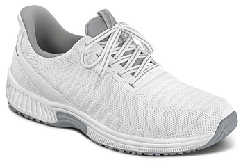 OrthoFeet Kita White – Medium | Maximal komfort med hands‑free insteg