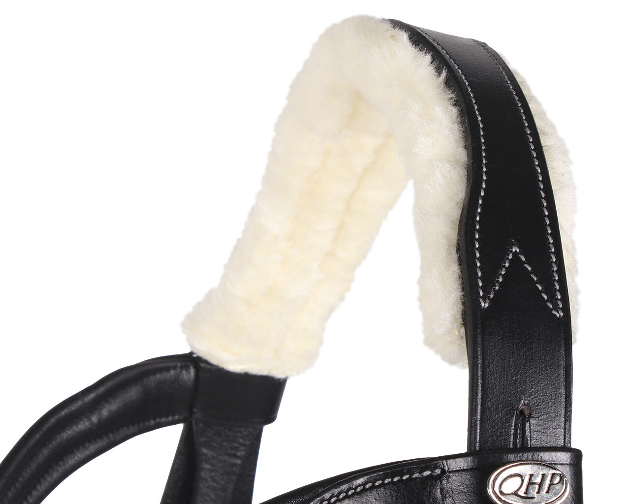 QHP anatomical bridle Ontario Extra Sensitive' (incl. reins), black - 6