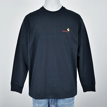 Carhartt WIP - American Script L/S Deep Night