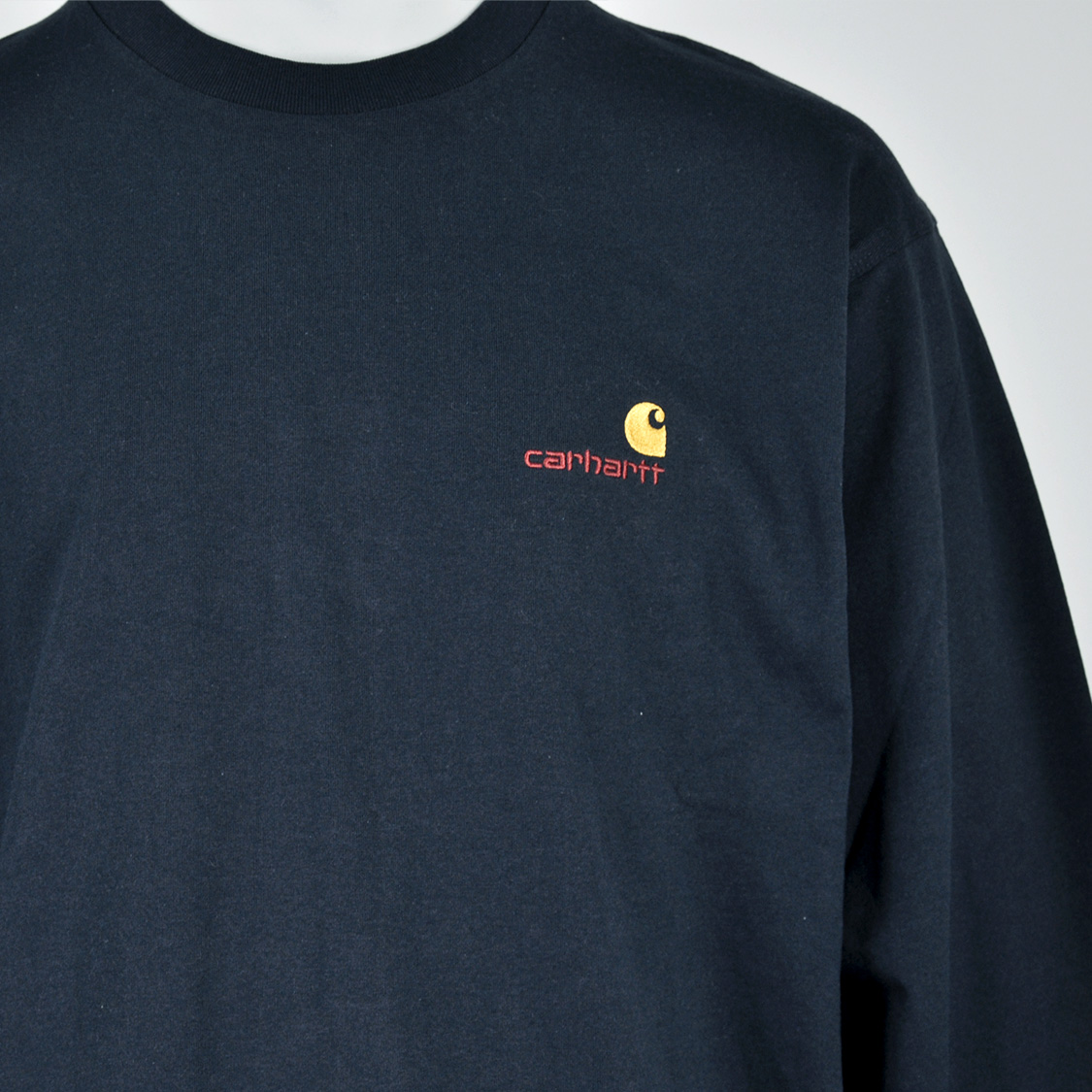 Carhartt WIP - American Script L/S Deep Night - 2