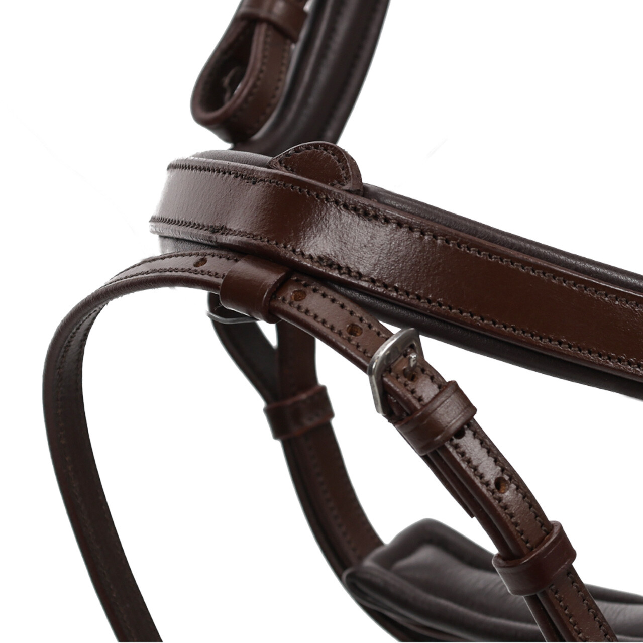 QHP anatomical bridle Salerno (incl. reins), brown - 7