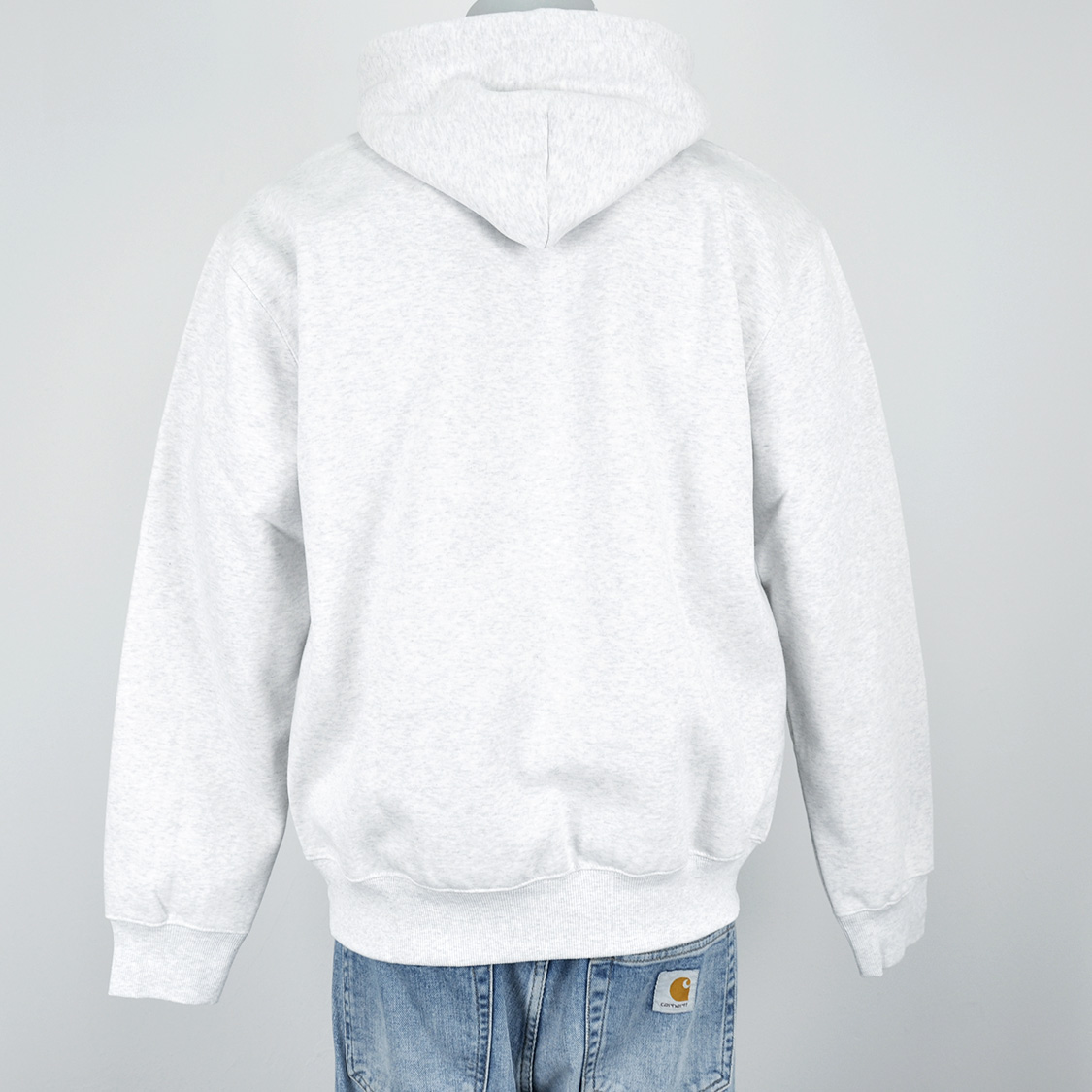 Carhartt WIP - Hooded Carhartt Sweatshirt Ash Heater / Cozy Purple - 3