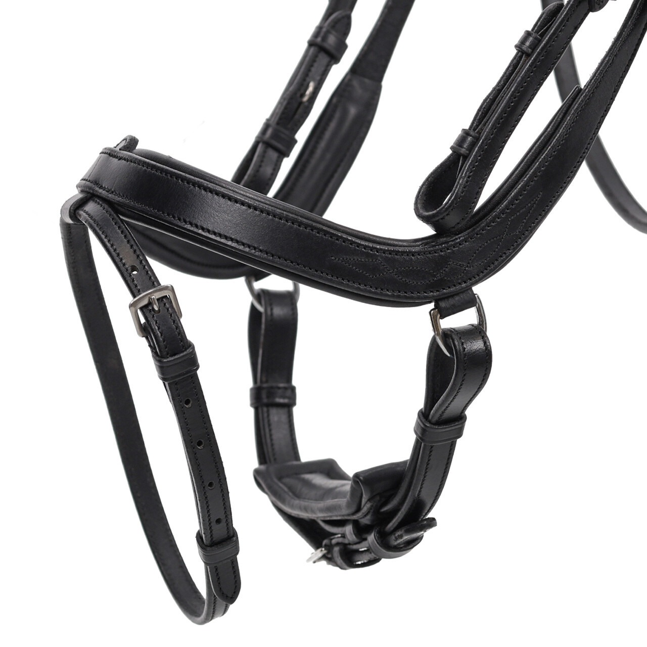 QHP anatomical bridle Salerno (incl. reins), black - 6