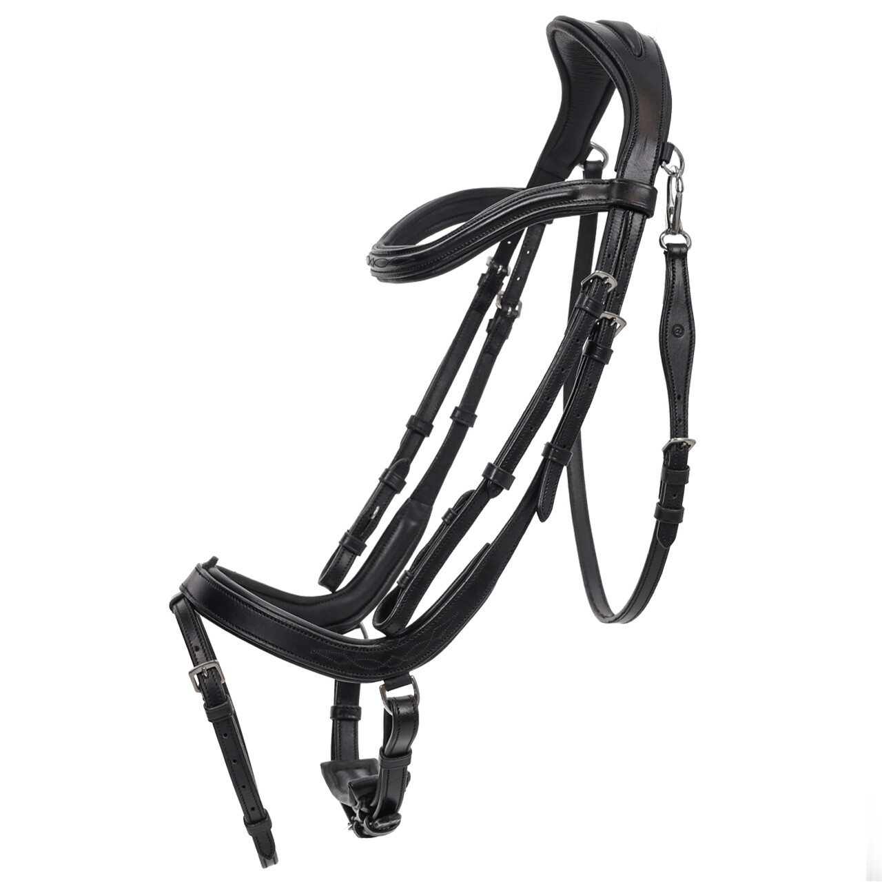 QHP anatomical bridle Salerno (incl. reins), black - 2
