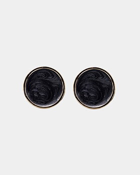 Ava Pearl Earrings Pearl Black