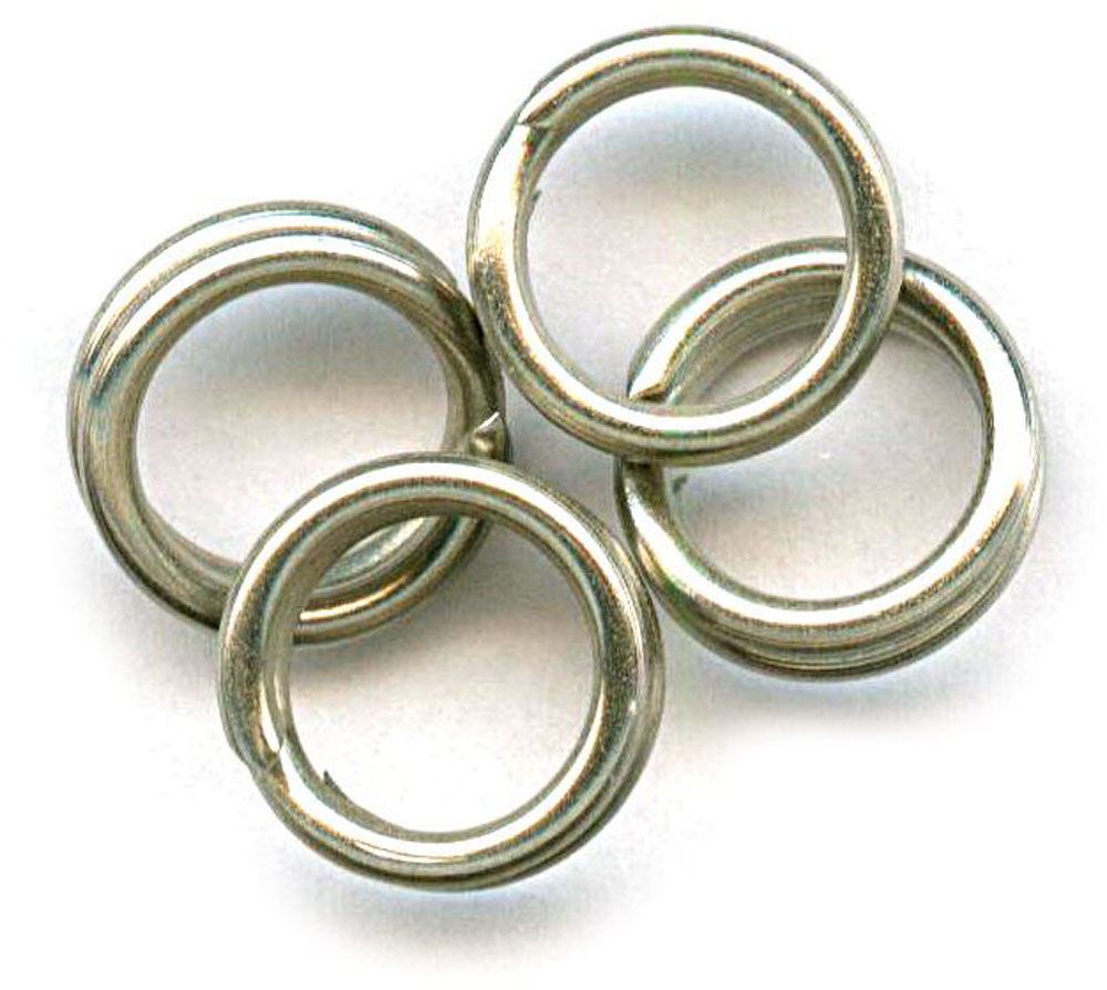 Mustad flatted split rings are designed for offshore fishing applications that require high strength, reliability and corrosion resistance