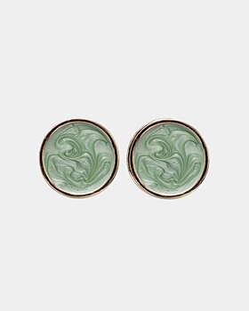 Ava Pearl Earrings Pearl Green