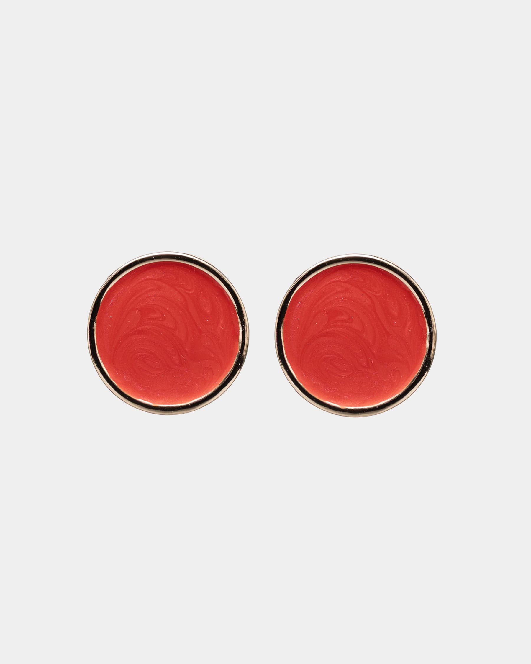 Ava Pearl Earrings Pearl Red