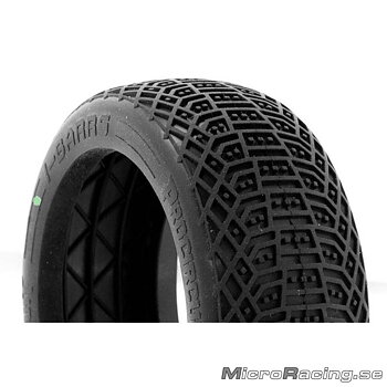 PROCIRCUIT - I-BARRS V3, K0, Clay Ultra Soft, 1/8 Off Road, Unglued, 1pair