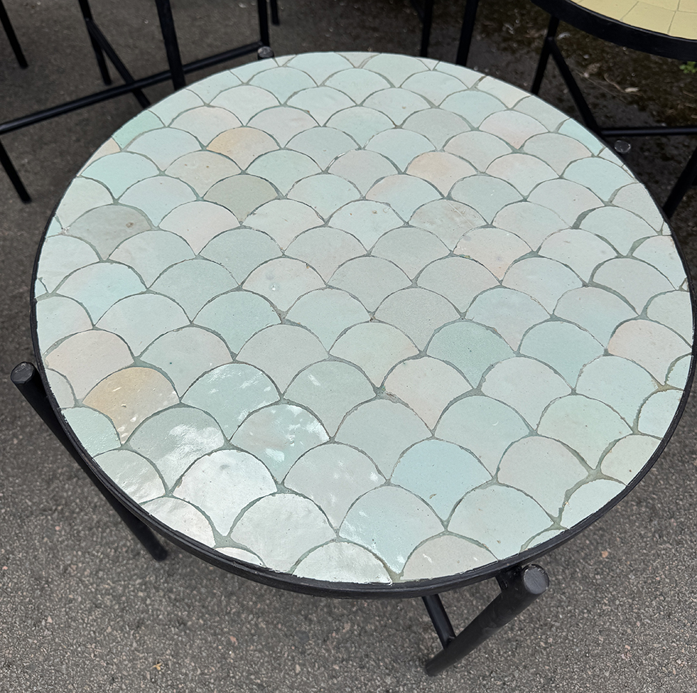 Mosaikbord  - Babyblue45cm