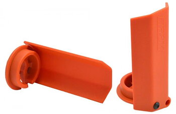 RPM Skydd Stötdämparaxel Orange (2) X-Maxx