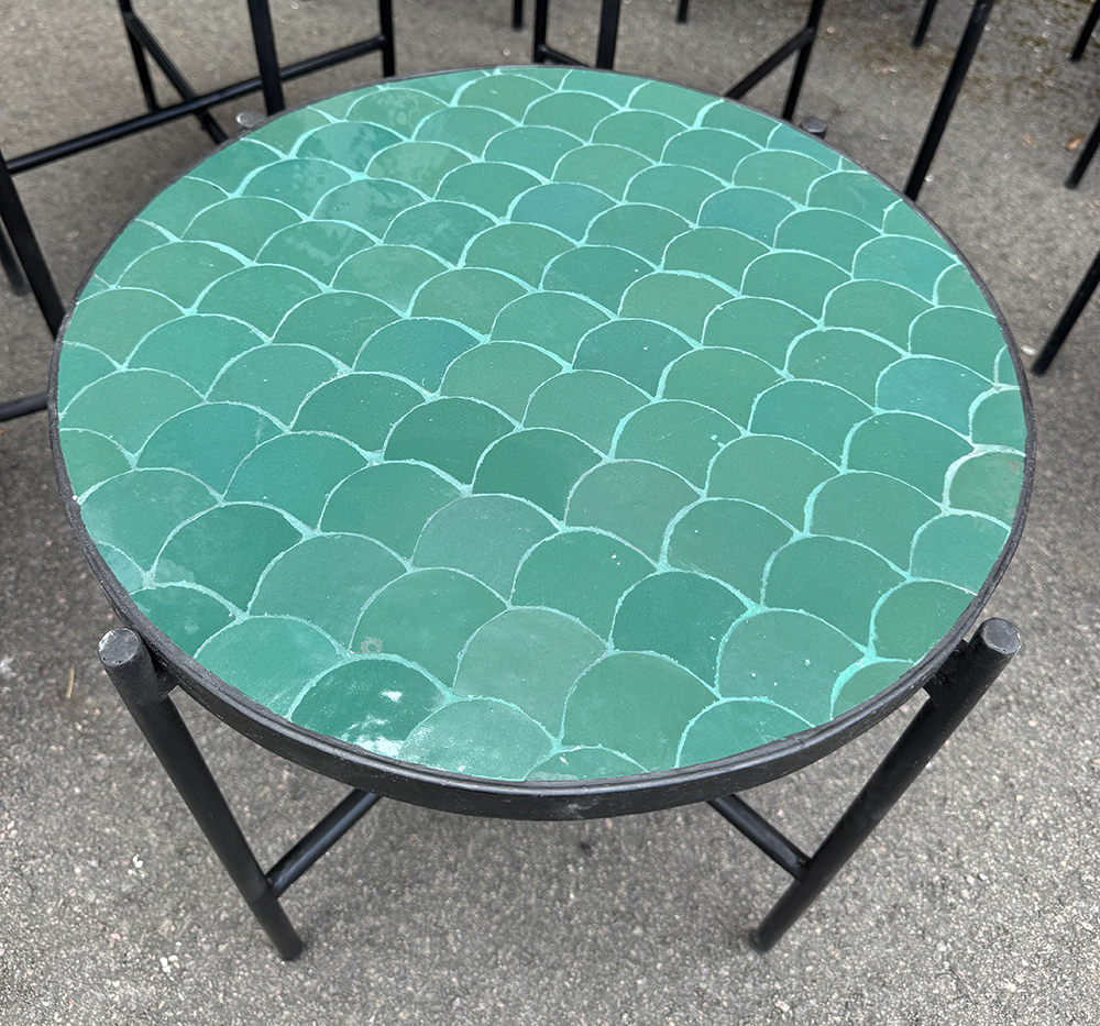 Mosaikbord  - Jade45cm