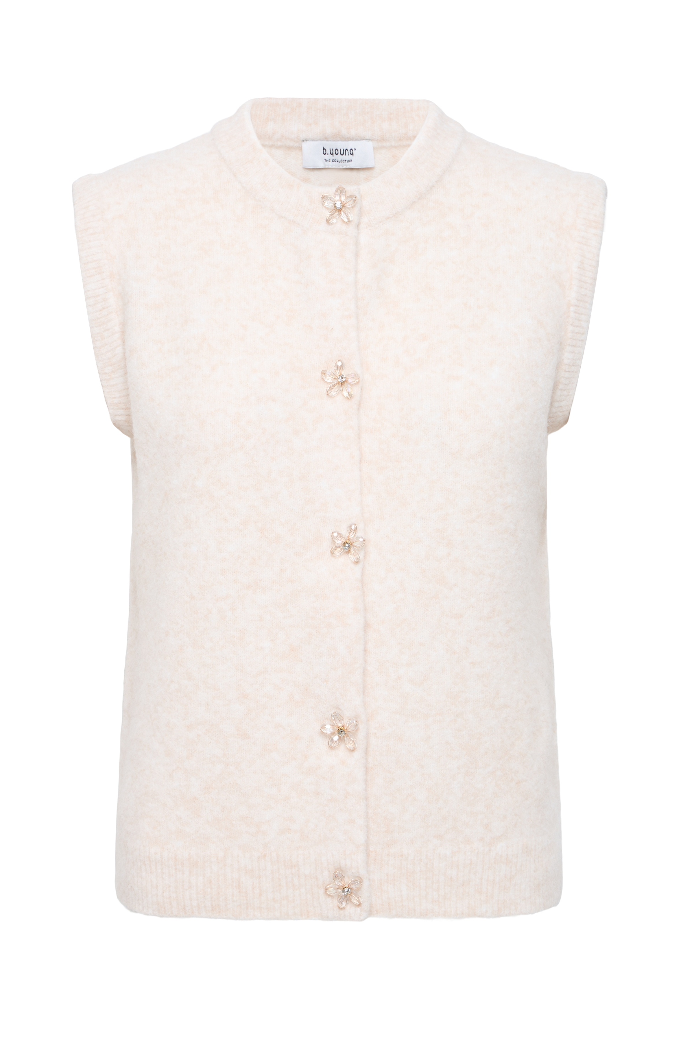 BYOMEA VEST Birch Melange