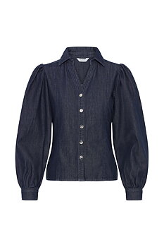 BYKALLA SHIRT Dark Blue Denim