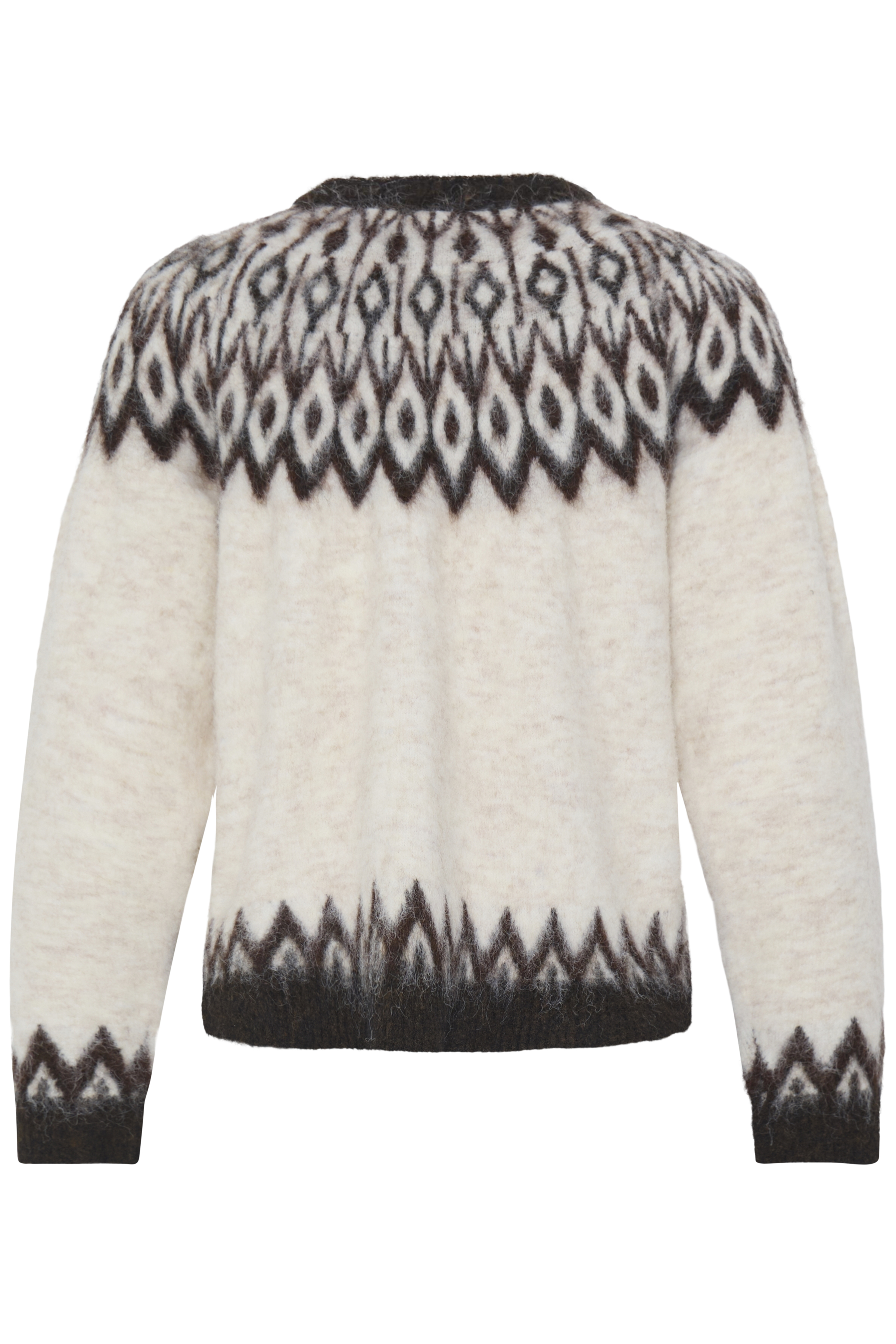 BYMILOU LS JUMPER BIRCH JAVA FAIR ISLAND - 2