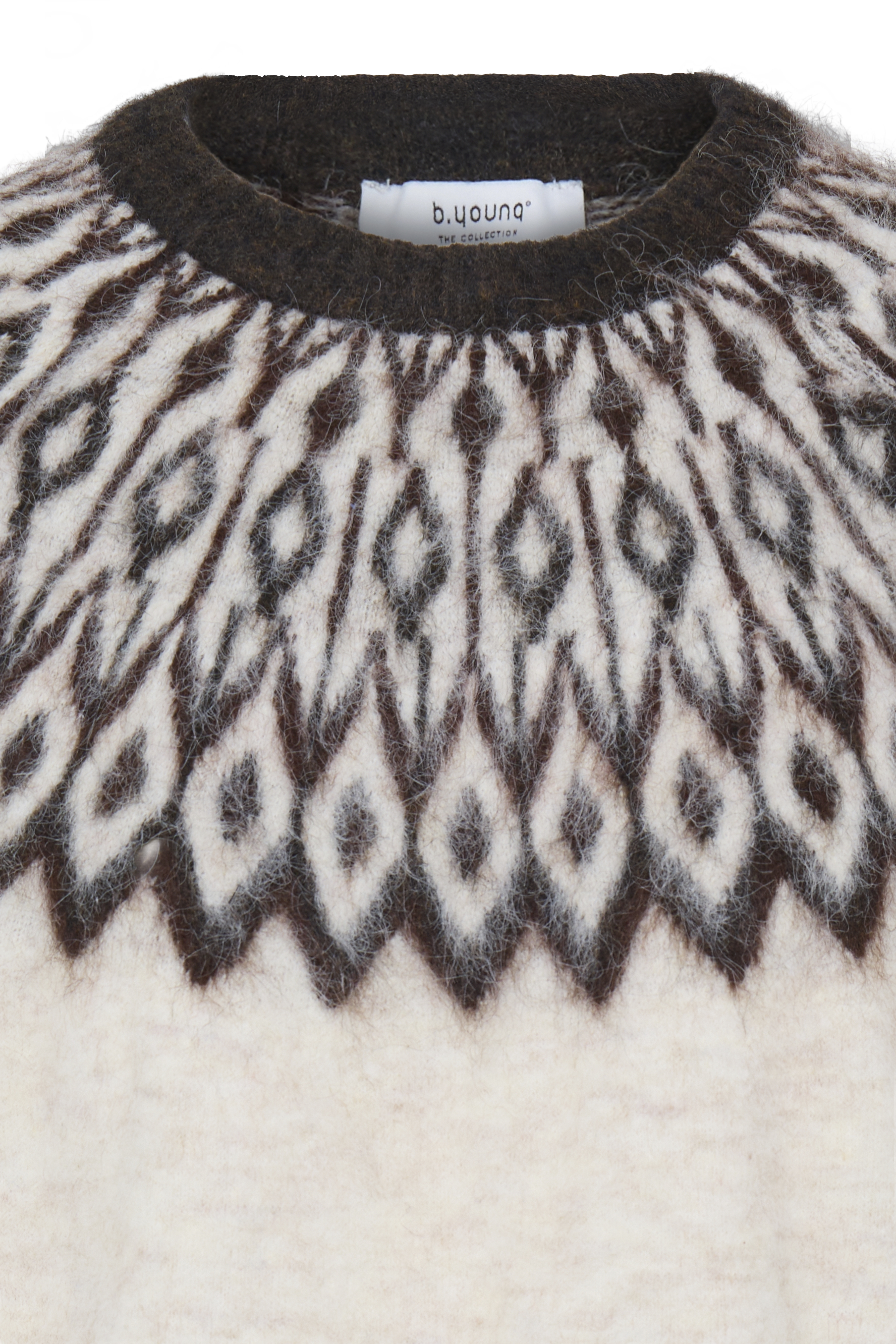 BYMILOU LS JUMPER BIRCH JAVA FAIR ISLAND - 3