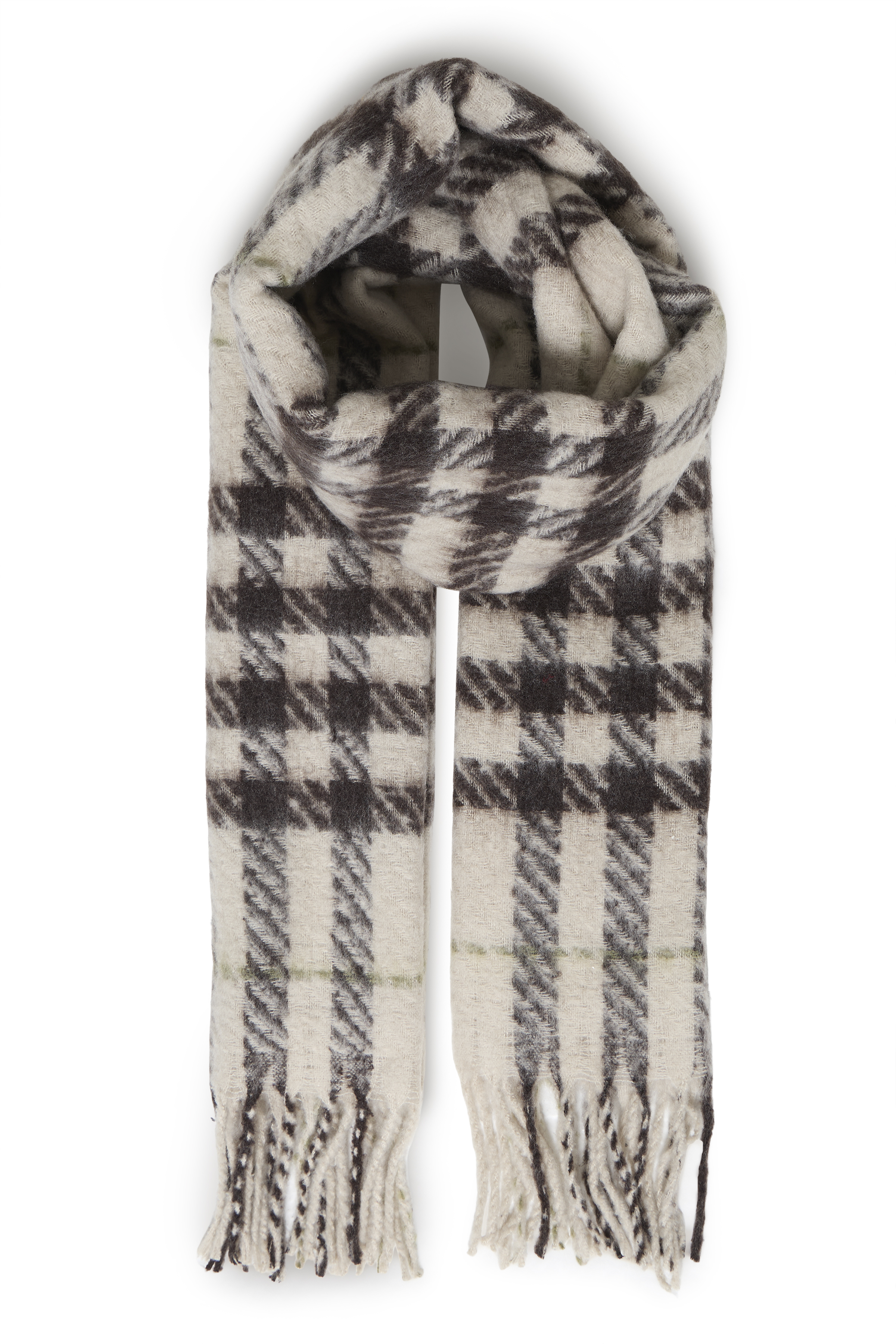 BYWYNTER SCARF BIRCH JAVA CHECK SCARF