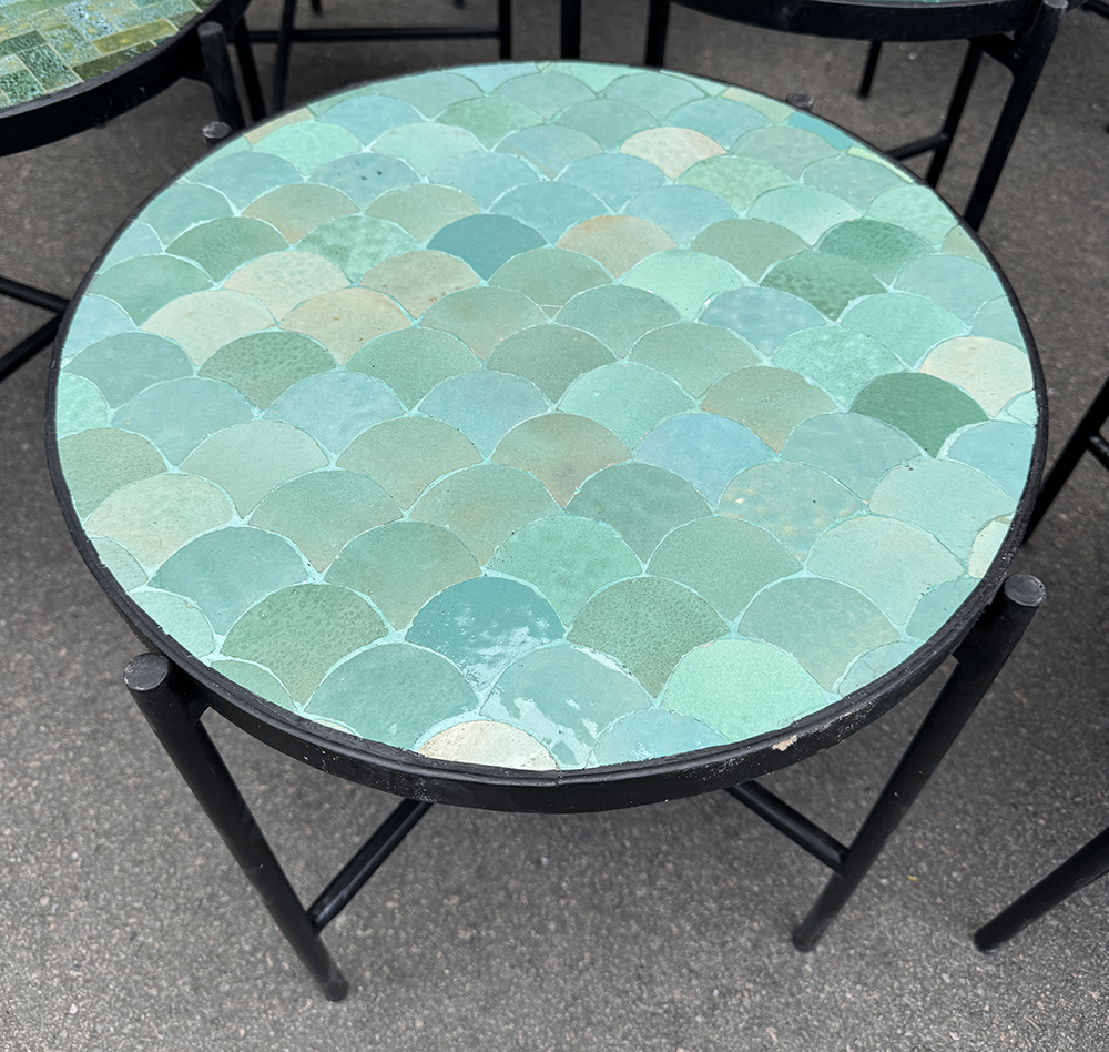 Mosaikbord  -Minty45cm