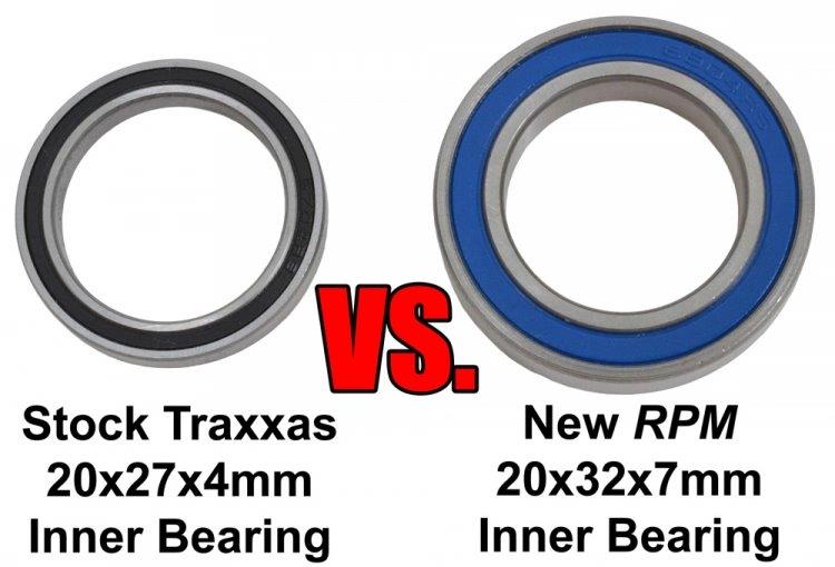 RPM Styrspindel Fram Överdimensionerad X-Maxx (Par) - 2