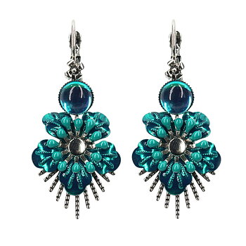 Earrings Raio Aqua