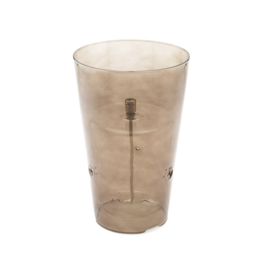 Oljelampa Conical Champagne brass L, Peri Living