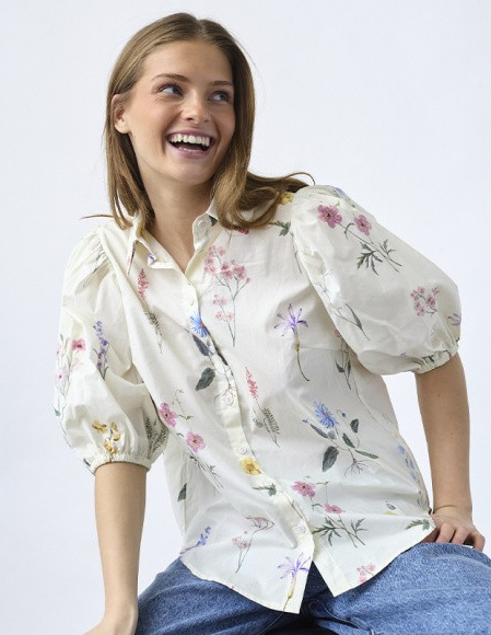 Ella Shirt - Light Wild Flower - Sisters Point