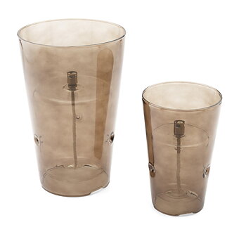 Oljelampa Conical Champagne brass M, Peri Living