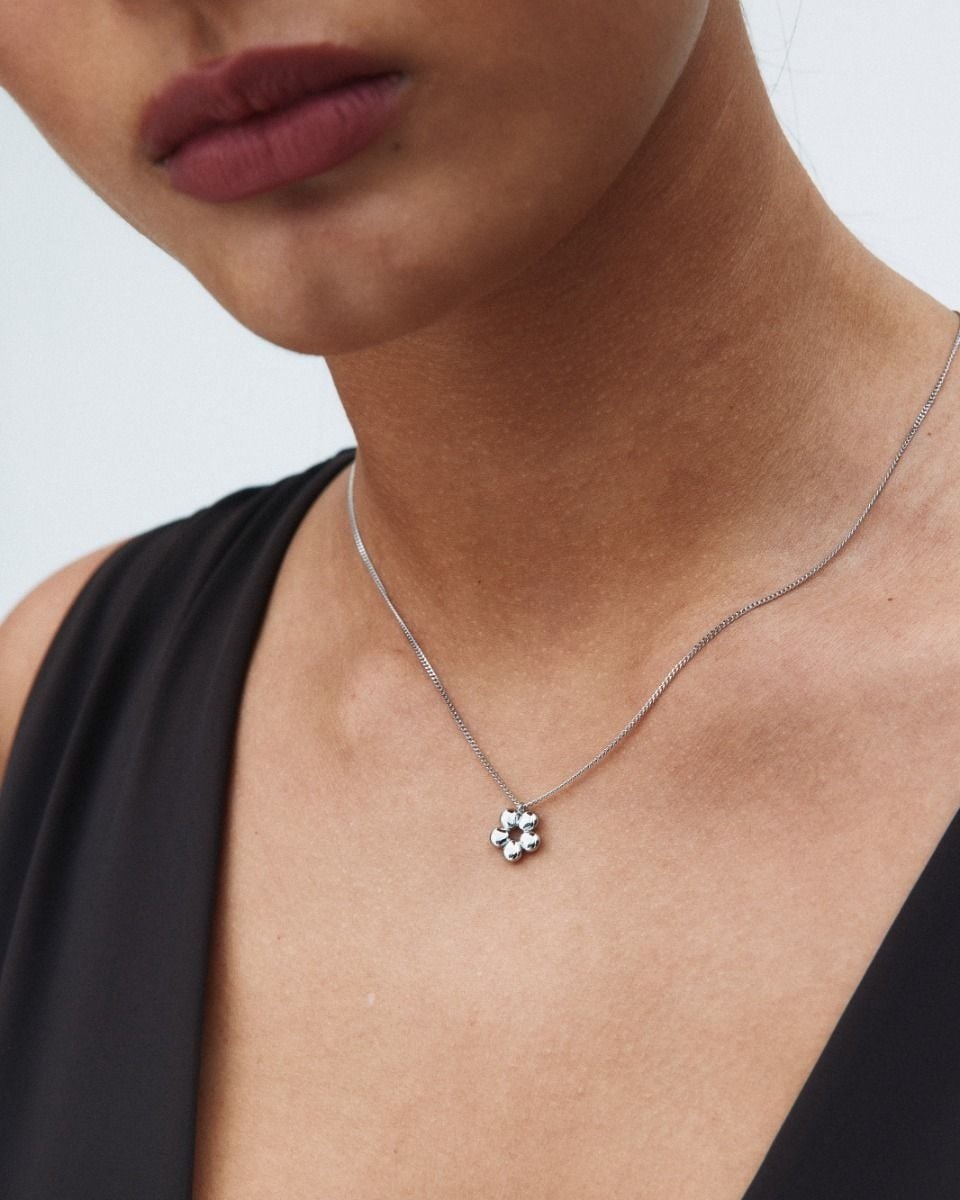 Daisy Necklace Steel - Edblad