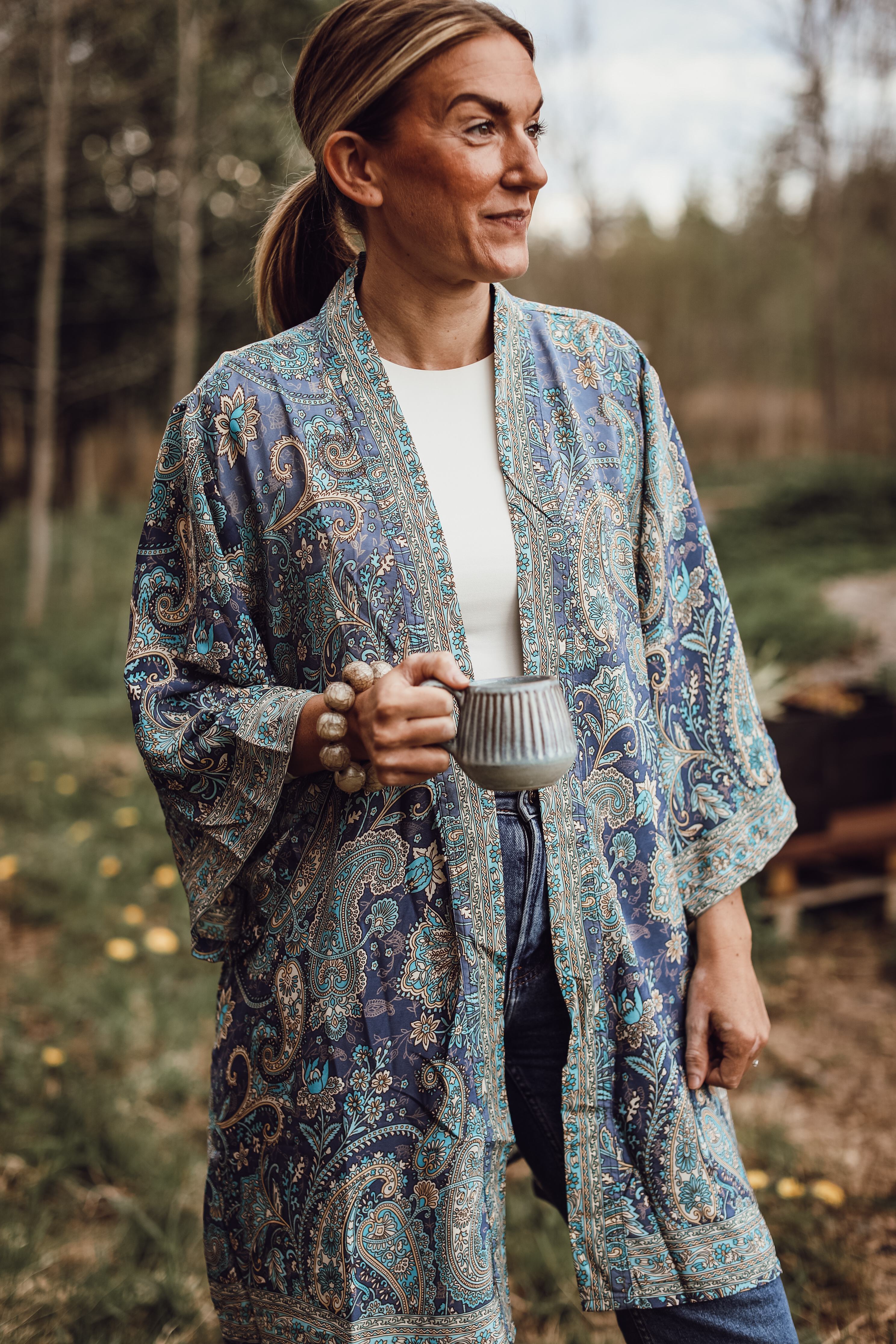 Kimono Blue Moon