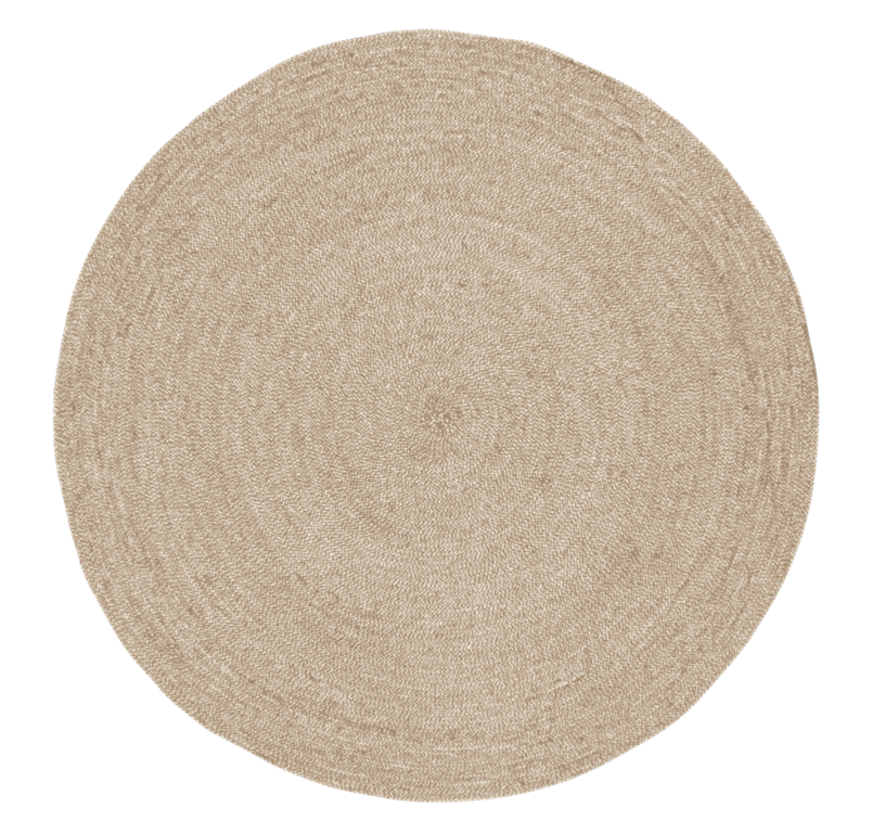 Dixie Rug Ella white/natural d125cm