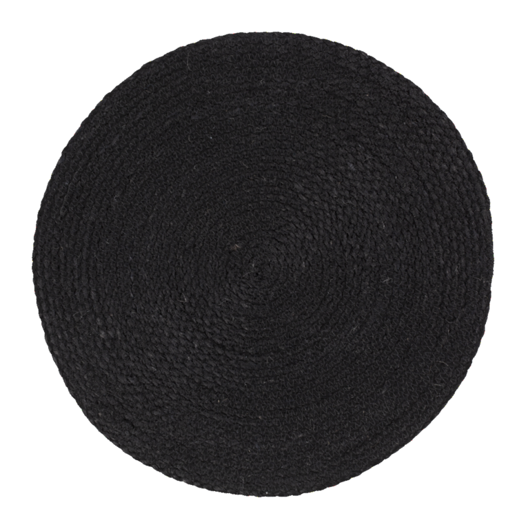 Dixie Bordstablett Elin black d38cm