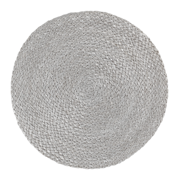 Dixie Bordstablett Elin silver grey d38cm