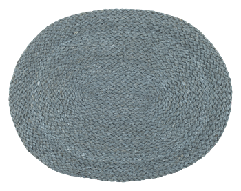 Dixie Bordstablett Elin horizon blue oval