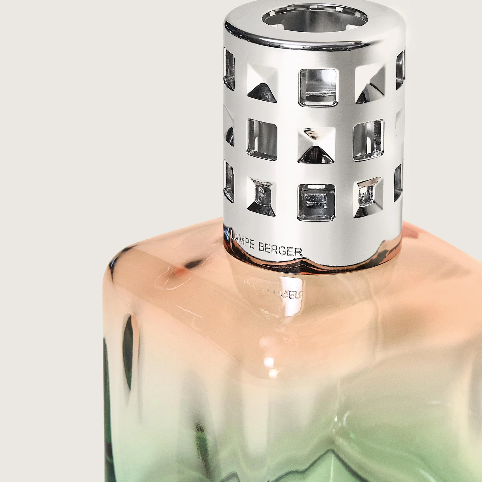 Maison Berger Presentset - Glacon Peach/Green - Doftlampa + 1 st Doft (Zest of Verbena) - 4