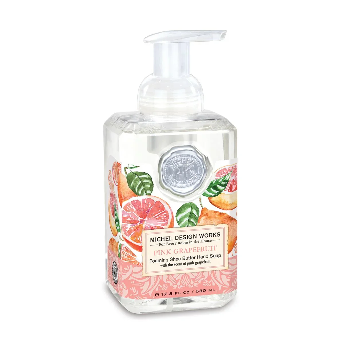Michel Design Works Foam Soap Pink Grapefruit