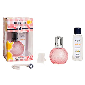 Maison Berger Presentset - Disco Estivale Peach - Doftlampa + 1 st Doft (Fruity Sun)
