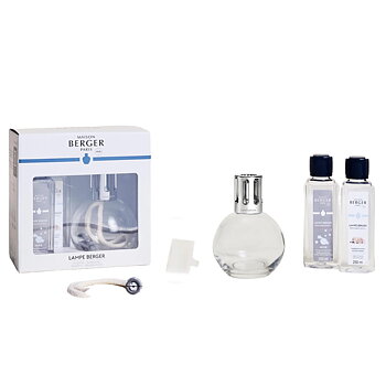 Maison Berger Presentset - Essential Round  - Doftlampa + 2 st Dofter (Air Pur & Cotton Caress)