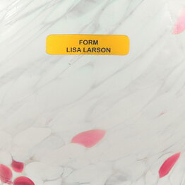 Lisa Larson (Skruf 1980s) Rounded Speckled Glass Candleholder 9 cm (2)
