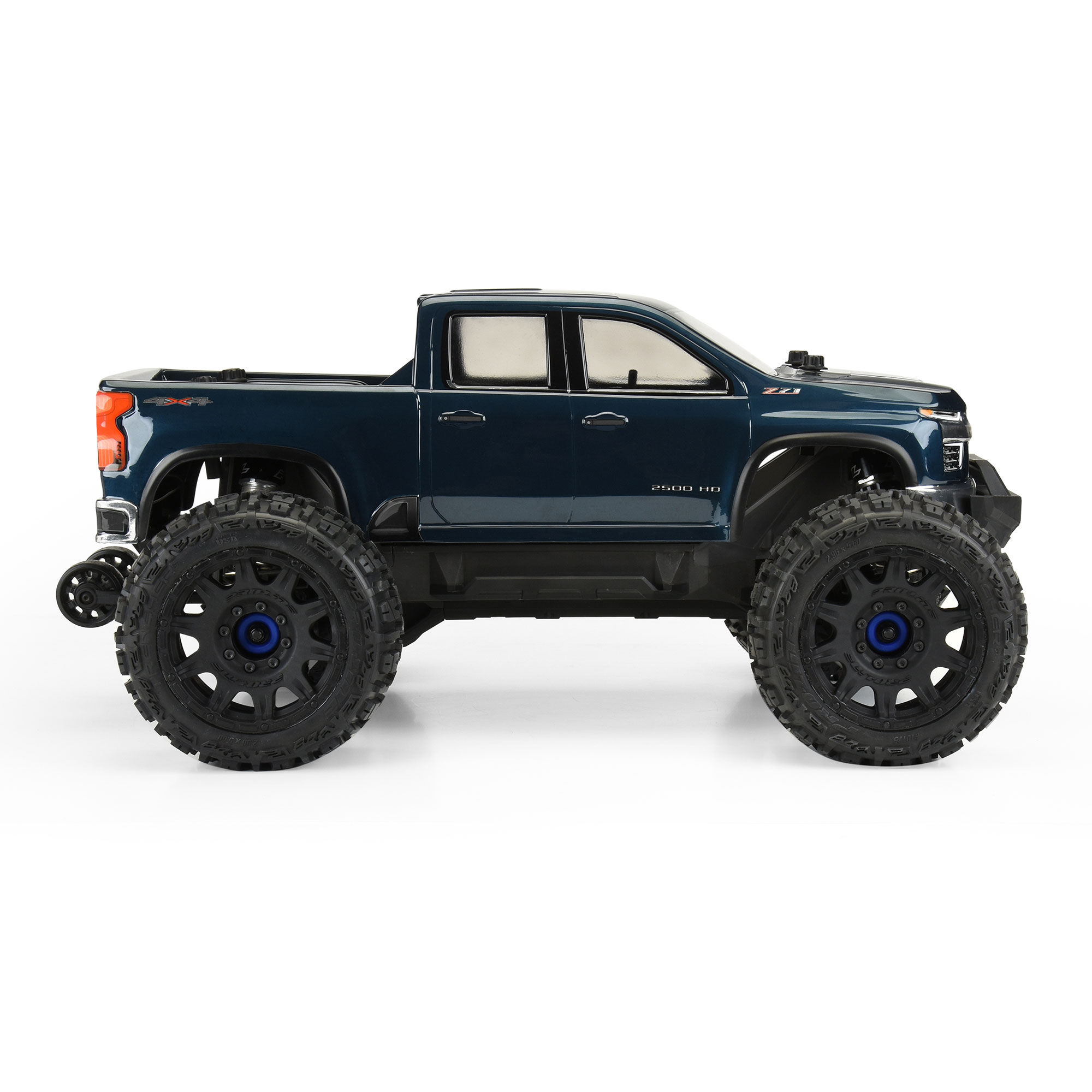 Pro-Line PRO358200 1/8 2021 Chevy Silverado 2500 HD Clear Body: E-REVO 2.0 & MAXX - 6
