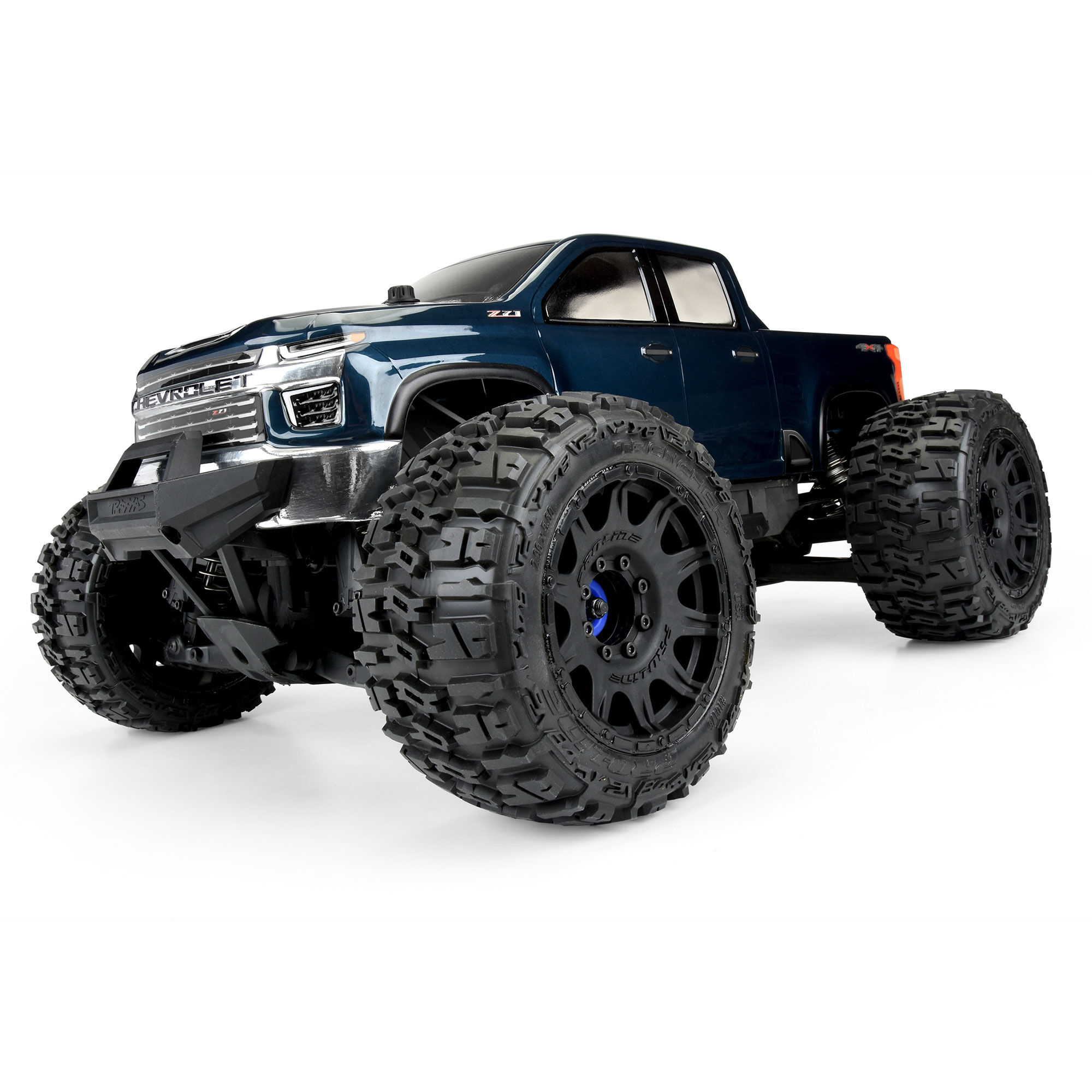 Pro-Line PRO358200 1/8 2021 Chevy Silverado 2500 HD Clear Body: E-REVO 2.0 & MAXX - 10