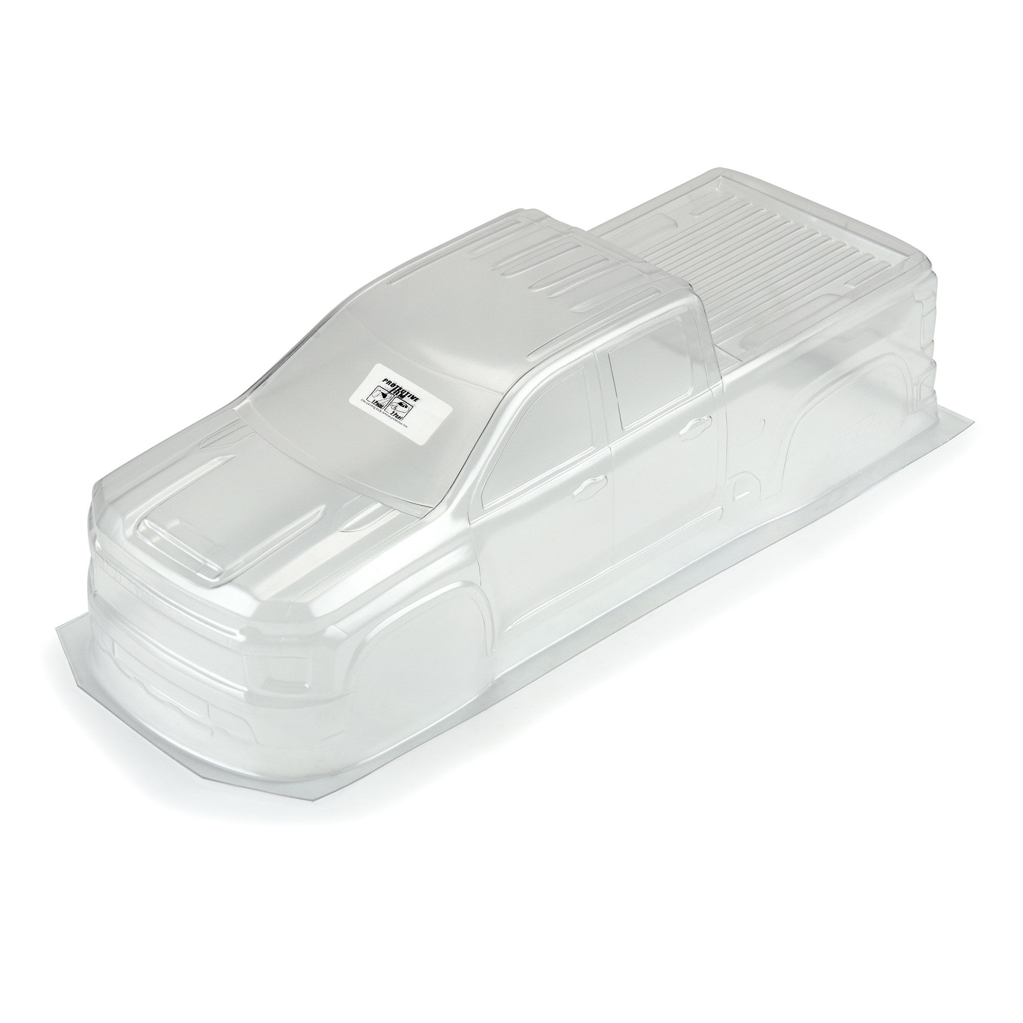Pro-Line PRO358200 1/8 2021 Chevy Silverado 2500 HD Clear Body: E-REVO 2.0 & MAXX - 3