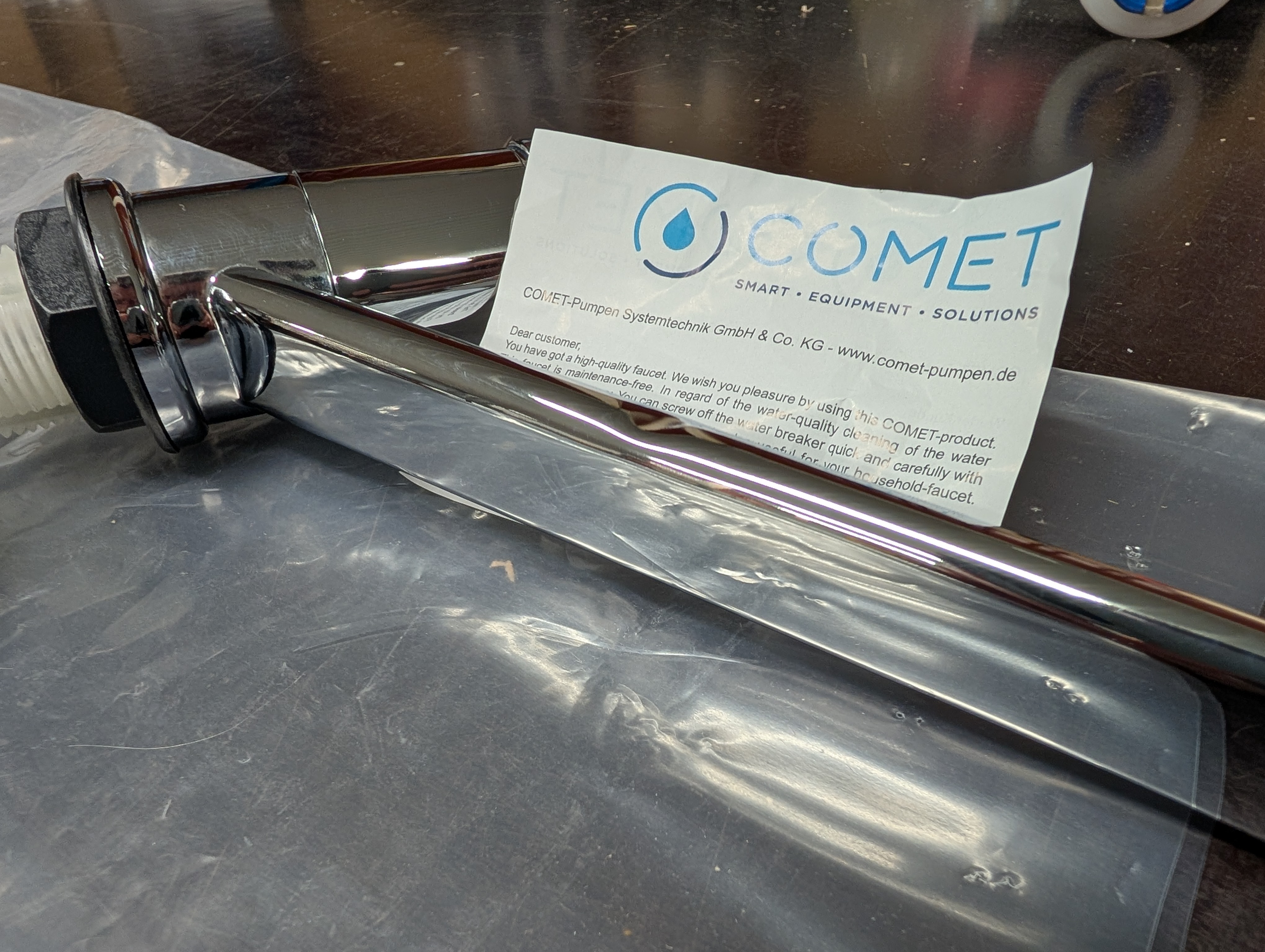 ROMA long spout mixer 22 cm chrome - Damaged - 3