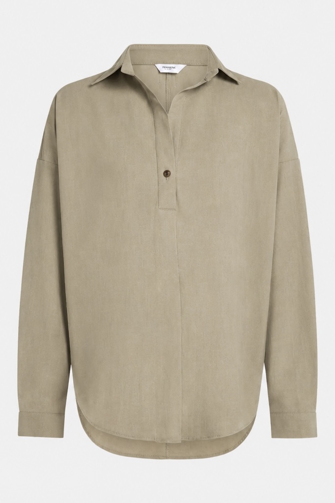 Penn & Ink NY - Magda Blouse Pepper - 2