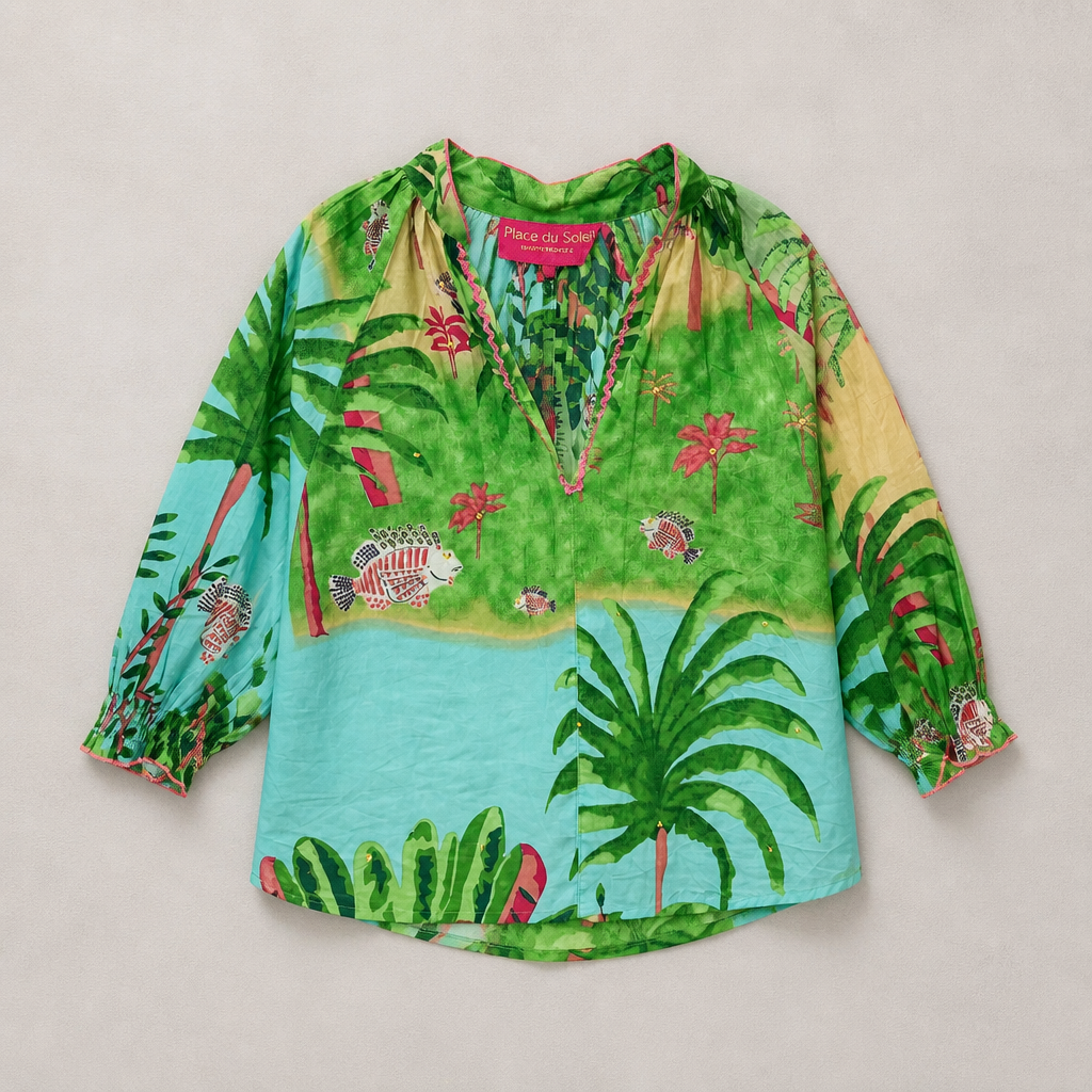 Jungle Blouse - Place Du Soleil - 3