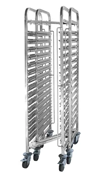 Canteen trolley foldable 15 x GN 1/1