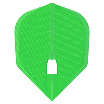 L-Style Flights Dimple Pro L3 Lime Green Shape NO6