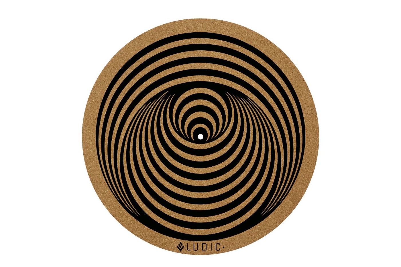 Ludic Cork LP slip mat Vortex